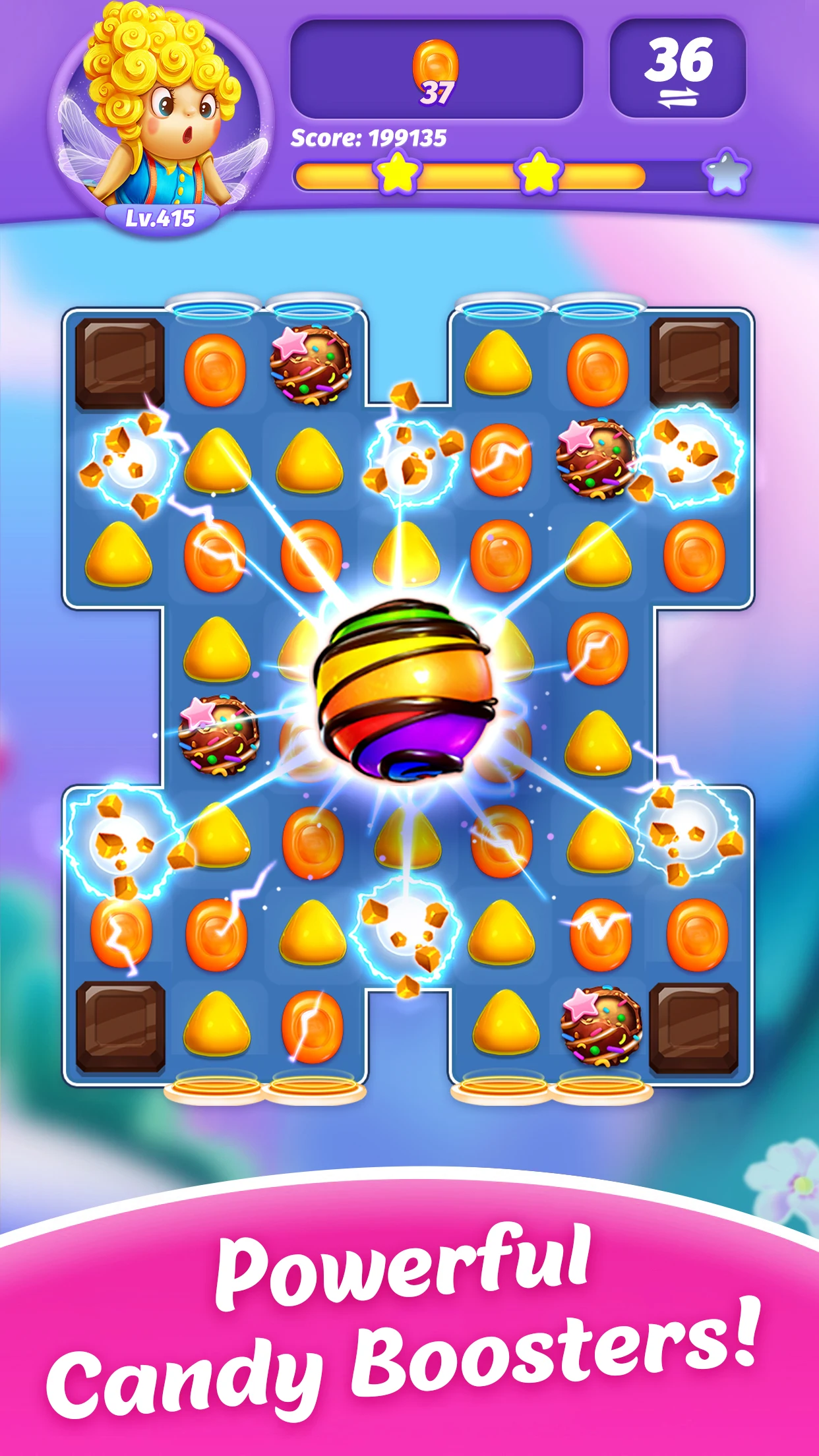Candy Charming - Match 3 Games screenshot