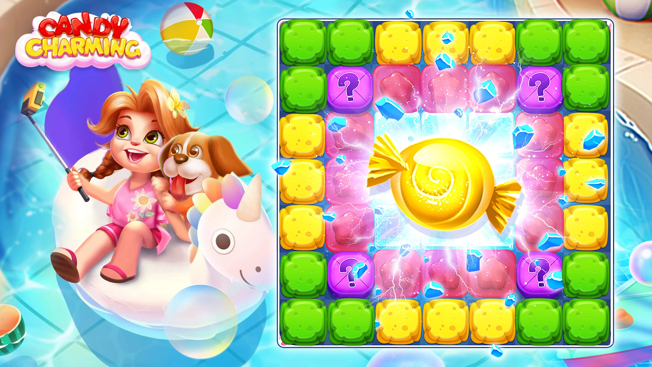 Candy Charming - Match 3 Games screenshot